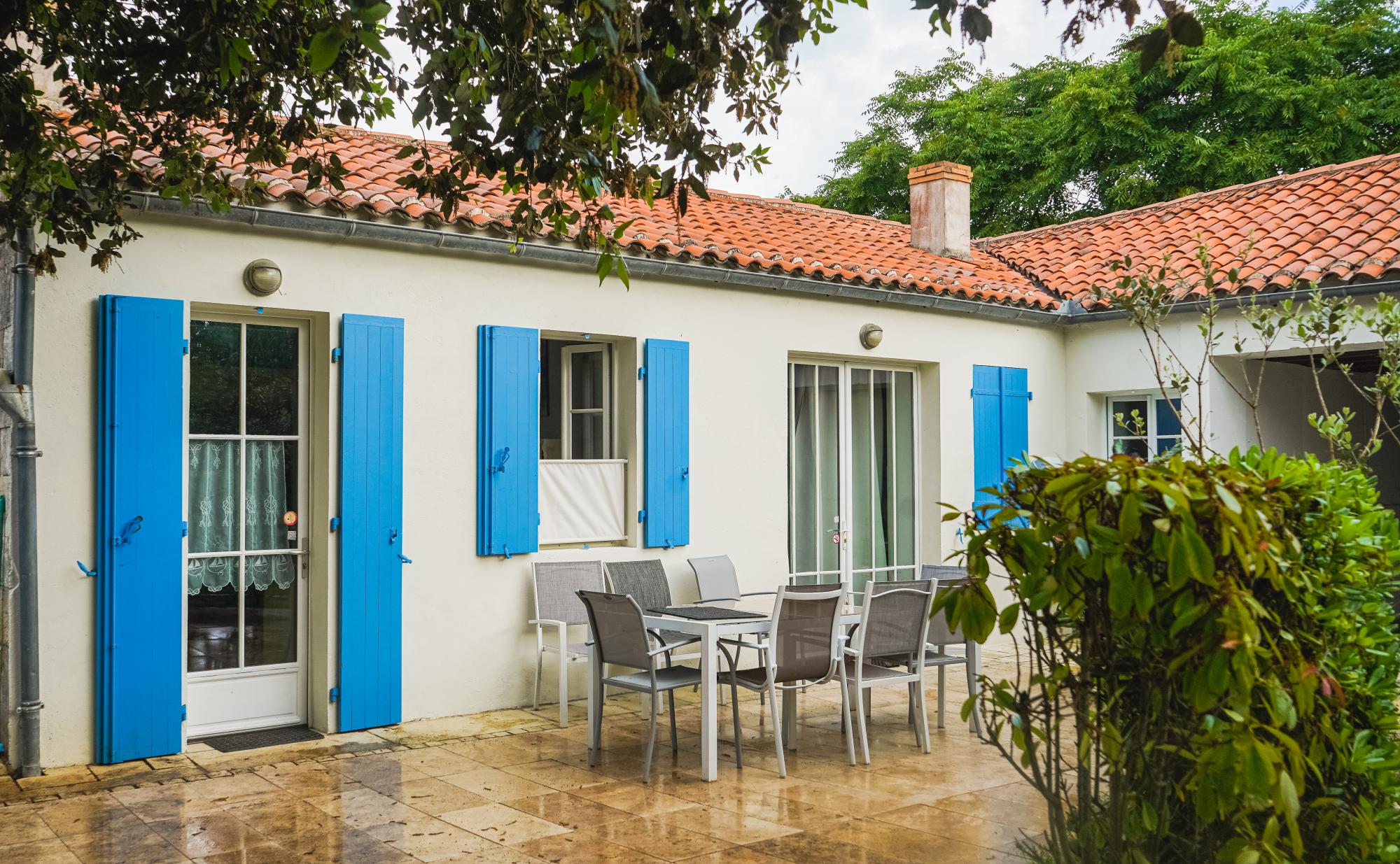 Location saisonnire - le d'Aix  Maison Bleue  proche de Fouras
